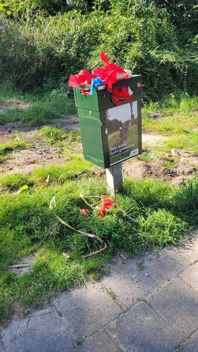 Gooffy72's tweet photo. @Gem_Amersfoort #Amersfoort dit is al meer dan een week zo op meerdere plaatsen in het Soesterkwartier, ook de gewone afvalbakken zitten zo goed als vol.
Foto genomen hoek Dollardstraat, Merwedestraat. https://t.co/WiEZcZYN6K