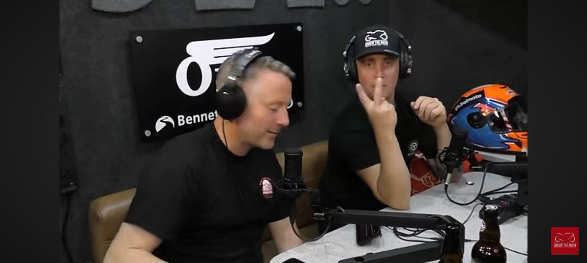 What is it with Co-hosts on <a href="/motorbikepod/">Chasin’ the Racin’ Podcast</a> thinkin I'm a woman  🤣 😂  First <a href="/christianiddon/">Christian Iddon</a> and now you <a href="/DuncV/">Duncan Vincent</a>! There's only one way to sort this, Duncan, I'll be at Cadwell park and gunning for ya, unless you let me in the comms booth for a bit! Another brilliant pod Grace &amp; Co!
