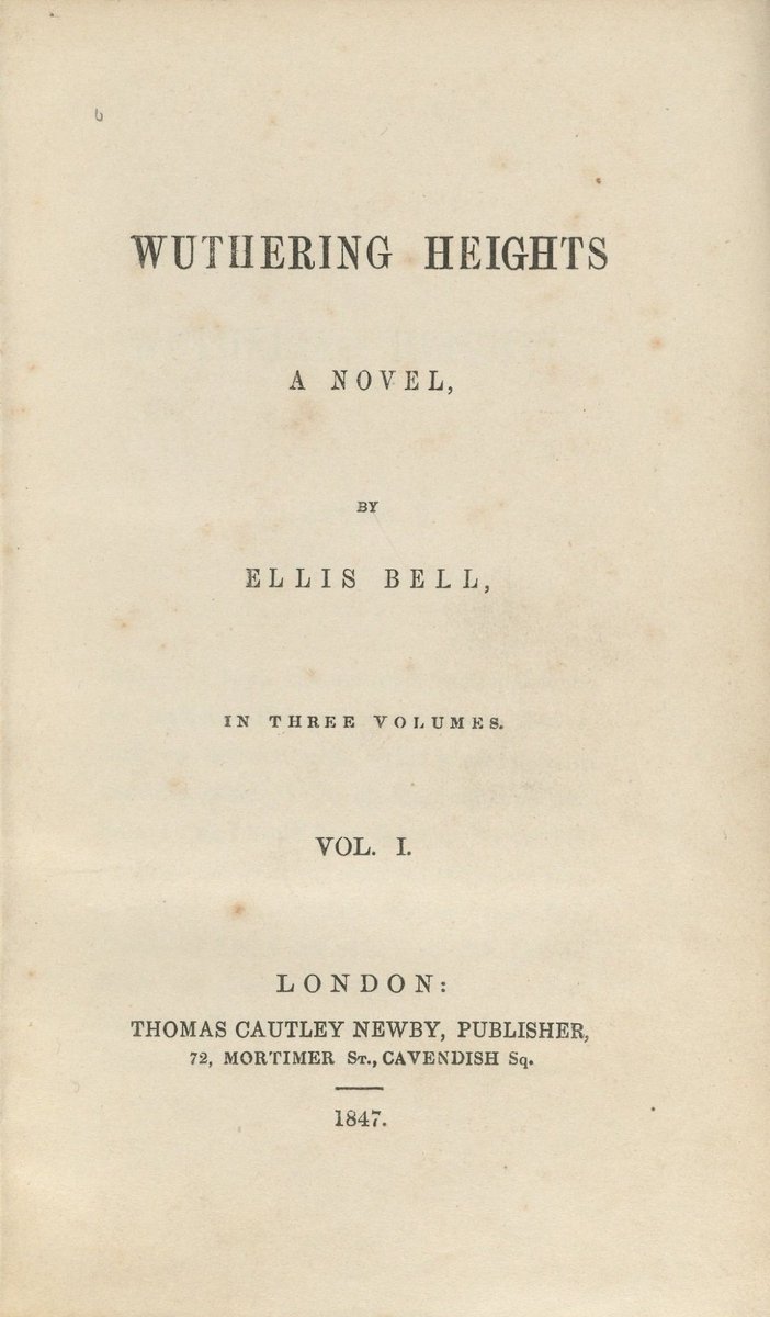 Born on this day in 1818, author Emily Brontë whose novel "Wuthering Heights" is both a landmark literary creation and a core text in Gothic literature too.