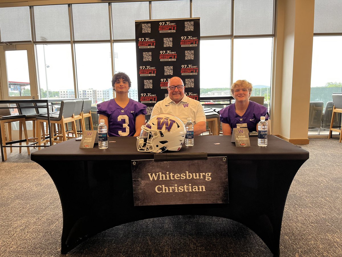 Good luck to this solid group on their first week of Fall practice! Exciting year for all 4 of these teams. <a href="/JPIISports/">JPII Athletics</a> <a href="/WCA_Wildcats/">Westminster Athletics</a> <a href="/MAMustangsFB/">Madison Academy Football</a> <a href="/WeAreWhitesburg/">Whitesburg Warrior Athletics</a>