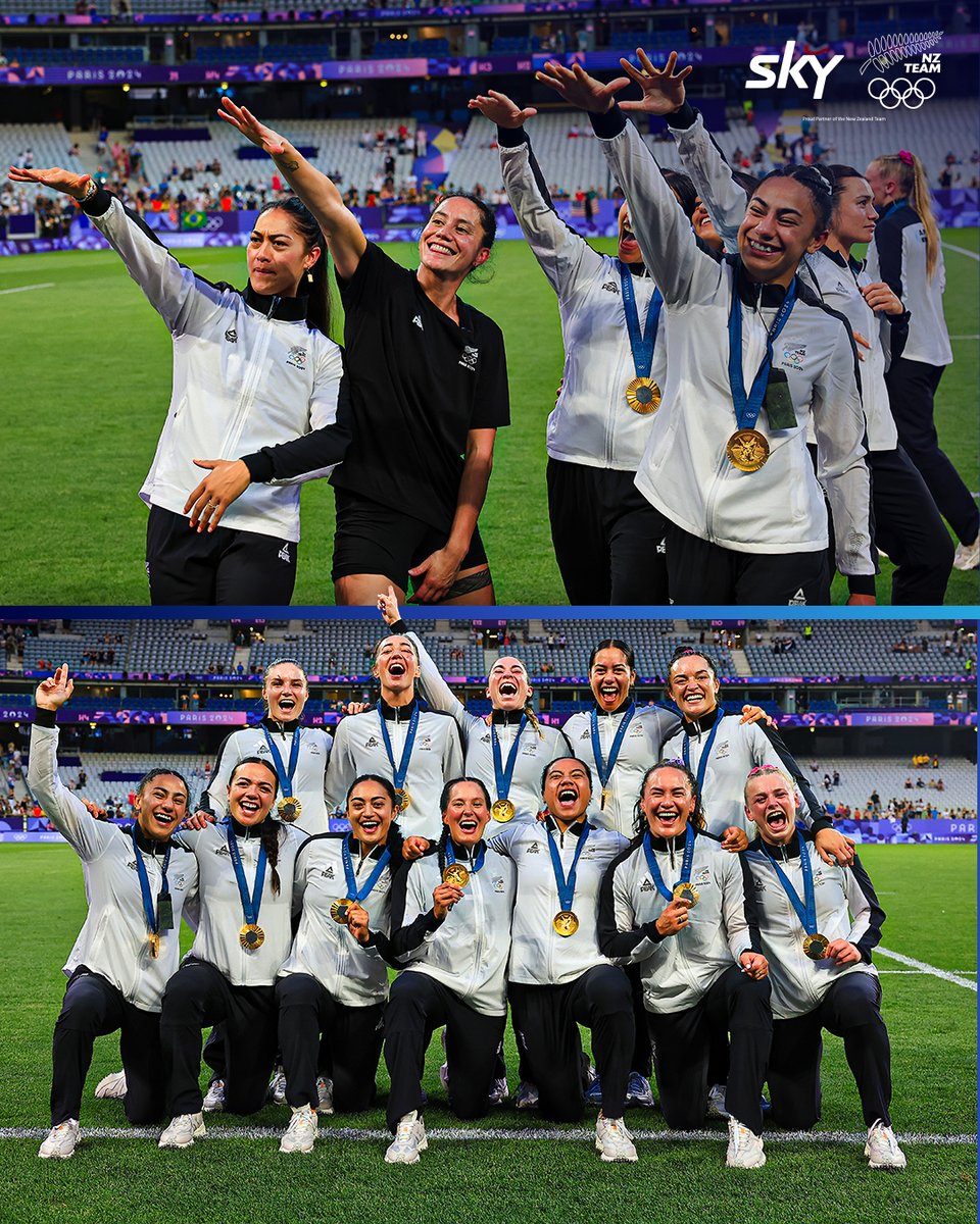 MANA 🫳🥇

📸 <a href="/PhotosportNZ/">photosport.nz</a> #Paris2024