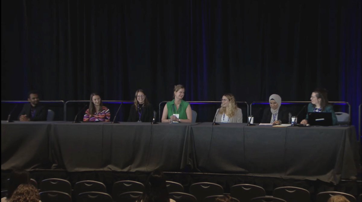 Yesterday at #AAIC2024 was a big day for the lab! 3 of our grad students - Moira, <a href="/khalberstadter/">Kimberly Halberstadter</a>, and <a href="/MollyBTassoni/">Molly B Tassoni</a> presented live during the AM Lightning Presentation session. Great Q&amp;A on their exciting work, and more to come with student posters this week! #AAIC24