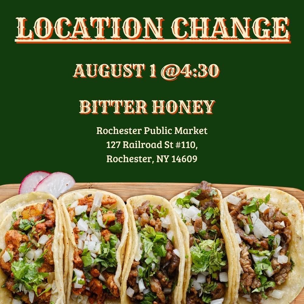 Reminder: our event on Thursday has been moved to Bitter Honey- see everyone there!