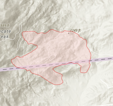 KernFiregraph's tweet photo. #Border66Fire The fire has been mapped by Intel 24 at 296 acres https://t.co/AQwAVNe0El