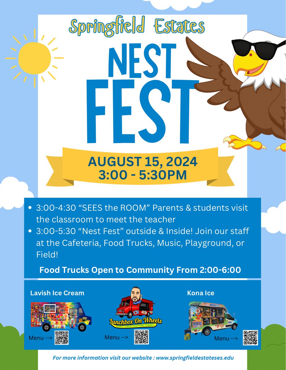 Come and join us for Back to the Nest Fest! Mark your calendars! We can’t wait to see you! #togetherwesoar #nestfest #seeyousoon
