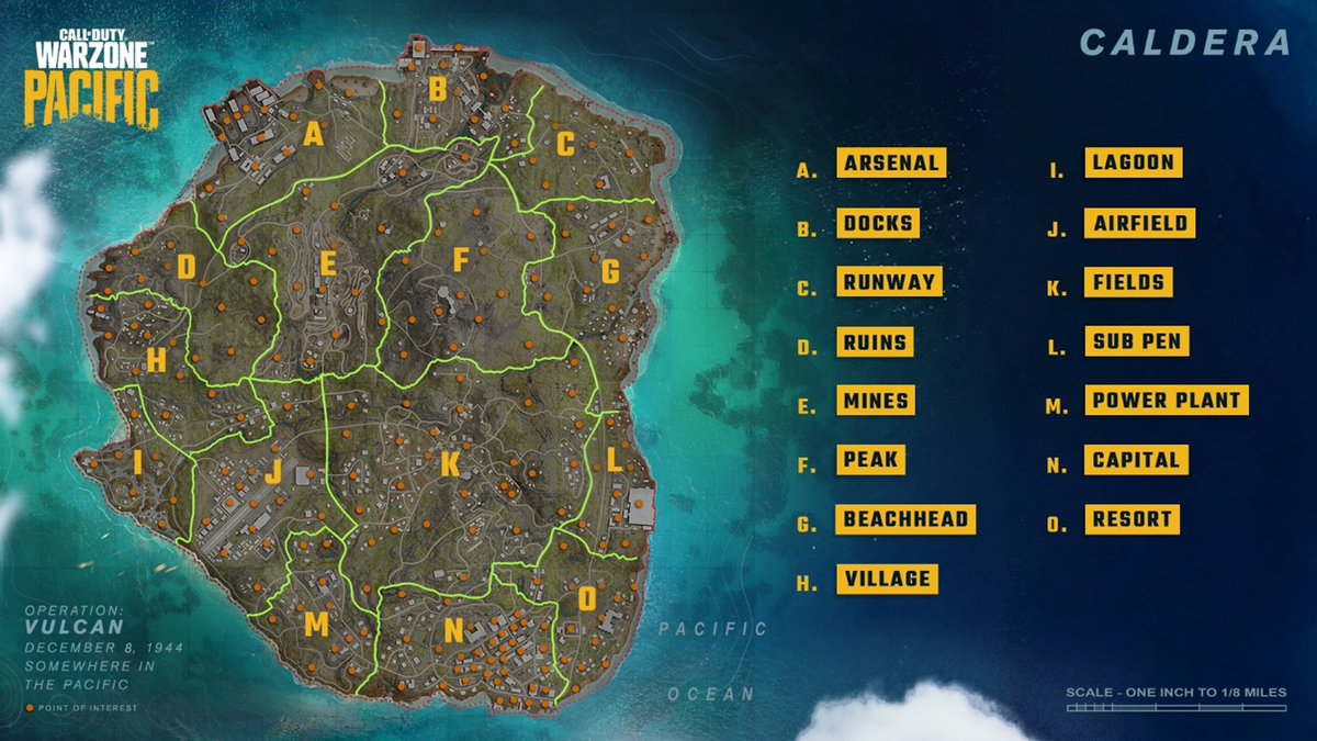 Activision's tweet image. The release of a new open-source data set, features the map Caldera from Call of Duty: Warzone for non-commercial use. This data set release contains near-complete geometry of Caldera and in-game character pathing. Read more 👇
bit.ly/3yhV8Ax