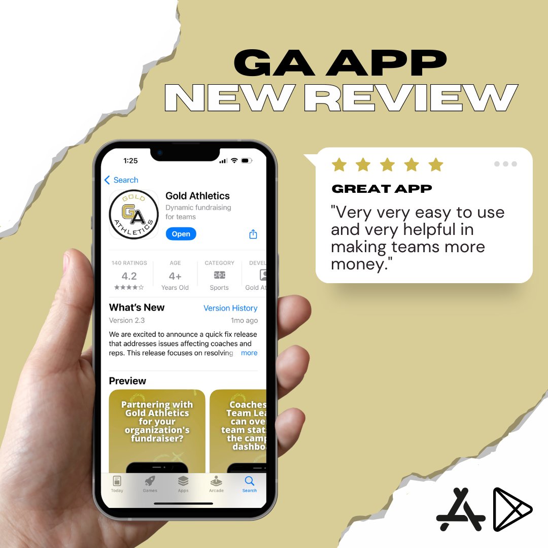 Turning ambitions into accomplishments - Celebrating your team’s fundraising journey!📲💰 #GAApp #TestimonialTuesday