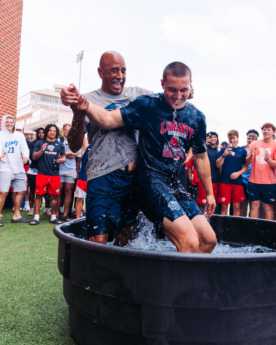 LibertyFootball's tweet image. raised to walk in newness of life