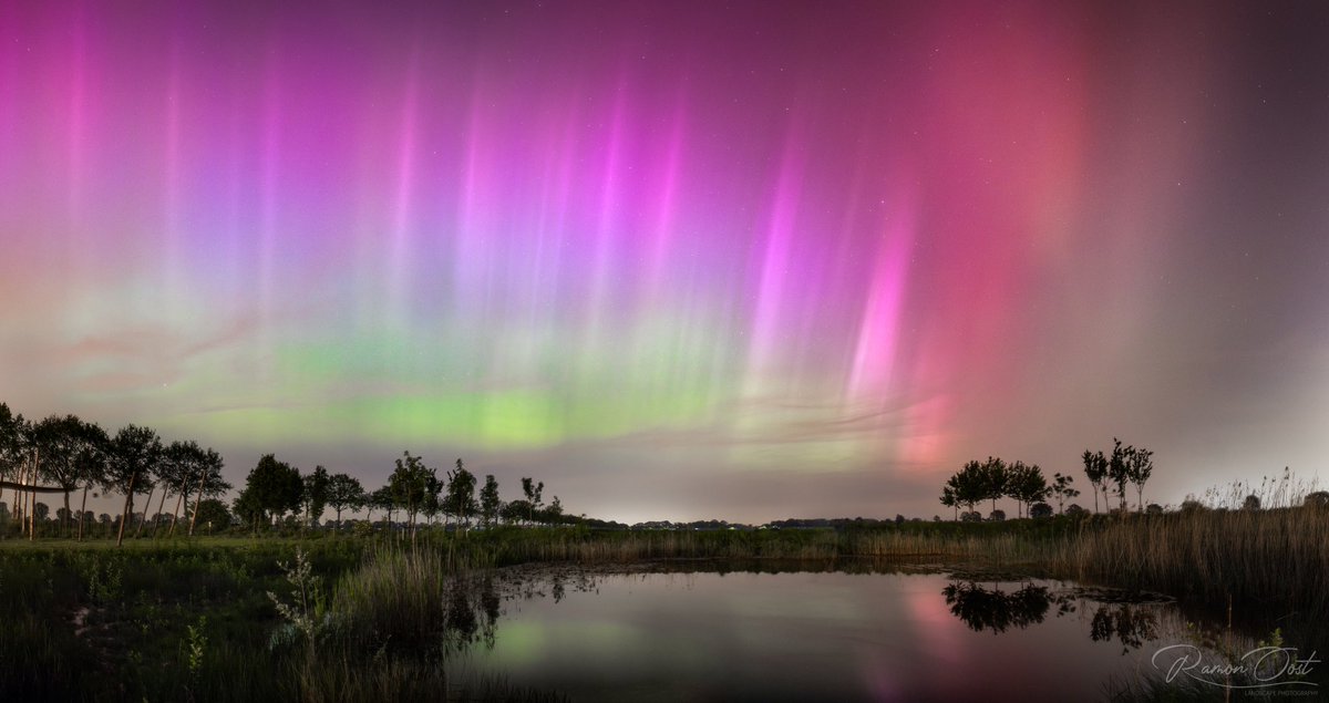 Nog afwachten of we vannacht een kans(je) maken op #noorderlicht. Vooralsnog is de zonnewind niet aangekomen en ie het niet zeker of een eventuele zonnestorm sterk genoeg zal zijn voor noorderlicht. 10-11 mei was dit wel anders! Lees meer op mijn website! ramonoost.nl/fotografie/gew…