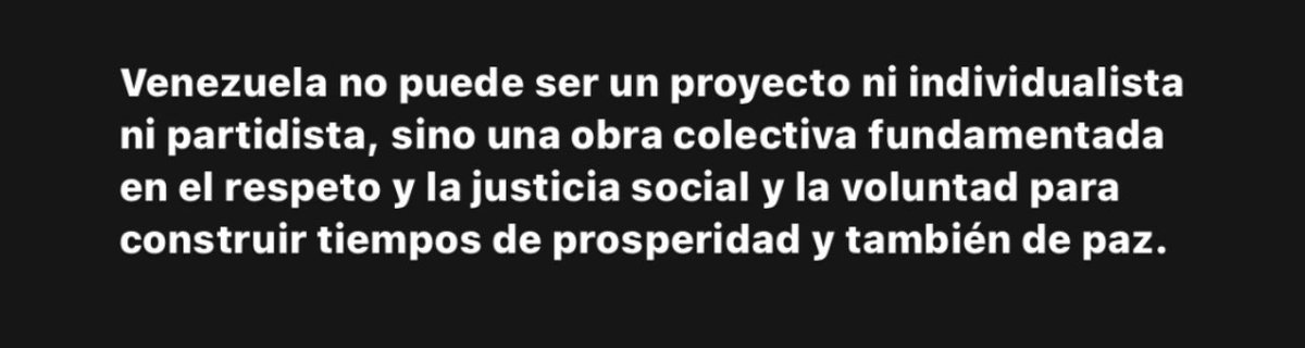 Con respeto y justicia social❤️🇻🇪