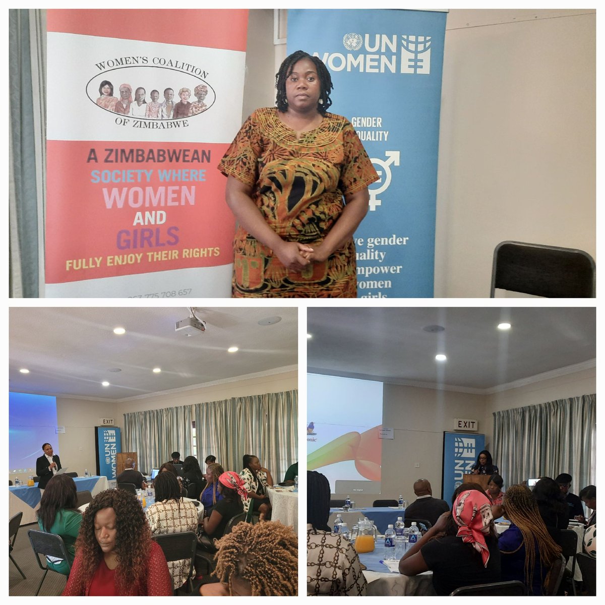 Zimbabwe faces the dual challenges of gender inequality and climate change, with women and girls often hit hardest. The media is vital in raising awareness and driving policy change. Today in Harare, SWET, representing the Environmental Cluster for the <a href="/Women/">Women.org</a>'s Coalition Of Zimb
