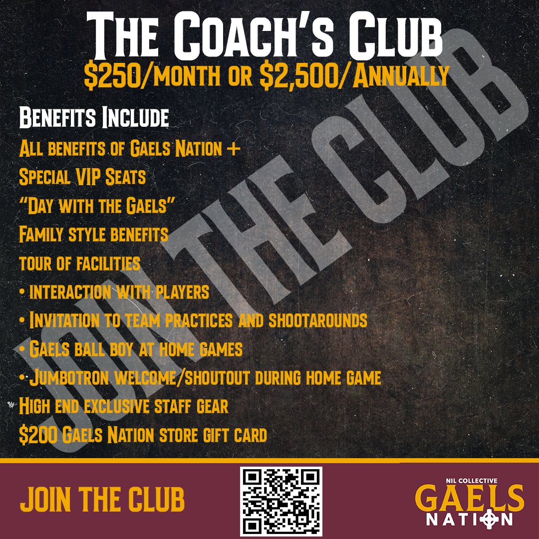 Iona Men’s Basketball (@ionagaelsmbb) on Twitter photo GAELS NATION +, AN IN DEPTH LOOK!
Gaels Nation offers two types of plans exclusively on the Gael Nation website. Both have a variety of behind the scenes features and allows you to join the Gael Nation family <a href="/Gaels_Nation/">Gaels Nation</a>
Come join the club today at gaelsnation.com GAELS NATION +, AN IN DEPTH LOOK!
Gaels Nation offers two types of plans exclusively on the Gael Nation website. Both have a variety of behind the scenes features and allows you to join the Gael Nation family <a href="/Gaels_Nation/">Gaels Nation</a>
Come join the club today at gaelsnation.com