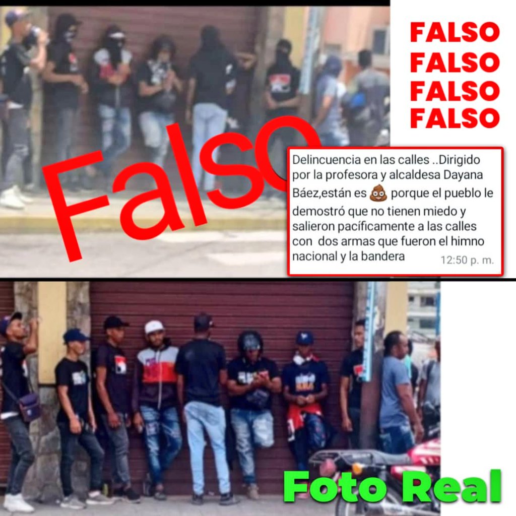 #ALMOMENTO// Nosotros defendemos la verdad, no aludimos el foto shock que usan la derecha; no hagan falsas acusaciones.
Defenderemos a nuestra gente, nuestros espacios, nuestro pueblo con convicción revolucionaria con ❤️ Bolivariano🇻🇪
#SomosMarareDeVerdad.
#SomosEjemploDeLucha.