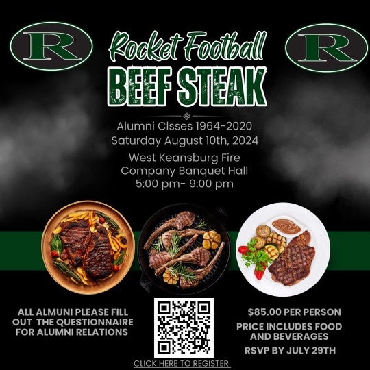 Not to late!!!! Spread the word and let us all celebrate Rocket Football.
#GoRockets
#weR
#HazletProud