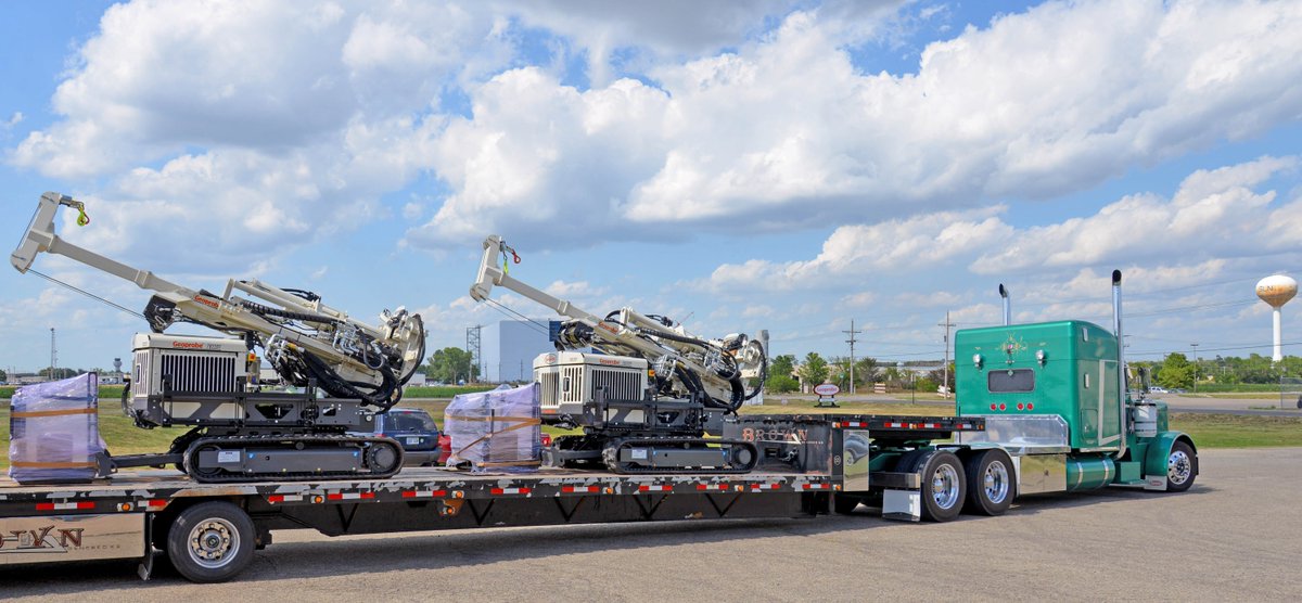 Another duo of #7822DT rigs shipping out. Read how one customer depends on their #7822DT for their challenging sites: ow.ly/svjn50SNzMJ