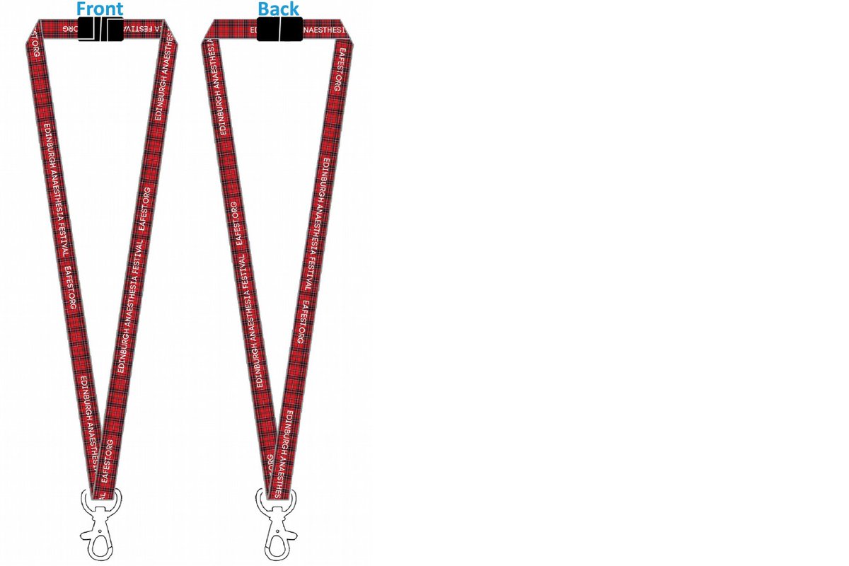 EAFestival's tweet photo. Tartan chosen, lanyards designed and about to be printed for Scotland's largest annual anasethesia Conference -  the Edinburgh Anaesthesia Festival, 21 - 23 August.   Join us for 32 thought provoking talks from over 20 speakers either in person or virtually.  Lots of Scottish touches and warm scottish hospitality.  Check out https://t.co/OUDlhDFpyH for details. Hope you can join us.
