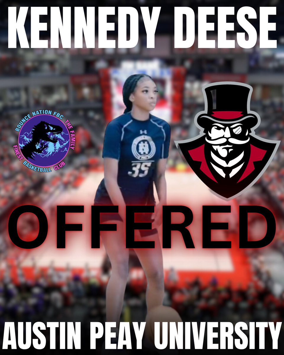 Blessed to receive a D1 offer from <a href="/GovsWBB/">Austin Peay Women's Basketball</a>! AGTG‼️#classof2026 #uncommitted #scholarshipszn