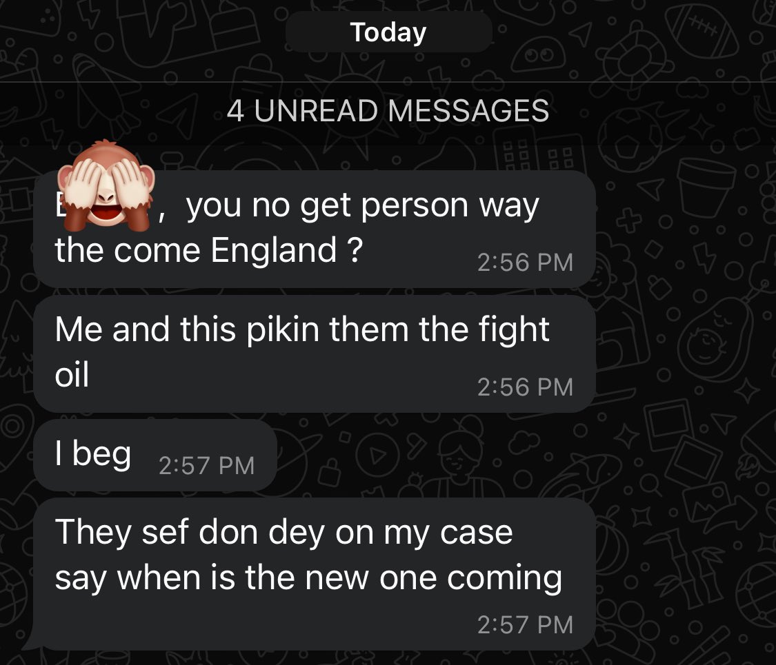 It’s always someone stealing or fighting when it comes to our products 🤣 

Guess immediate shipment to the UK is necessary for peace to reign.