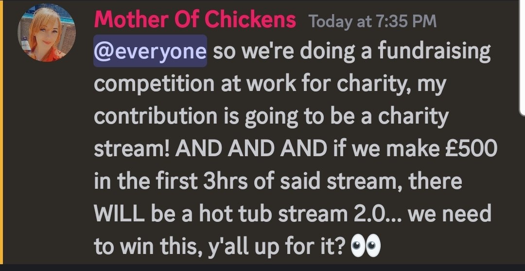 Hey all! We live! Raising funds for a mental health charity @johnnyshappyplace 
Come get involved ❤️