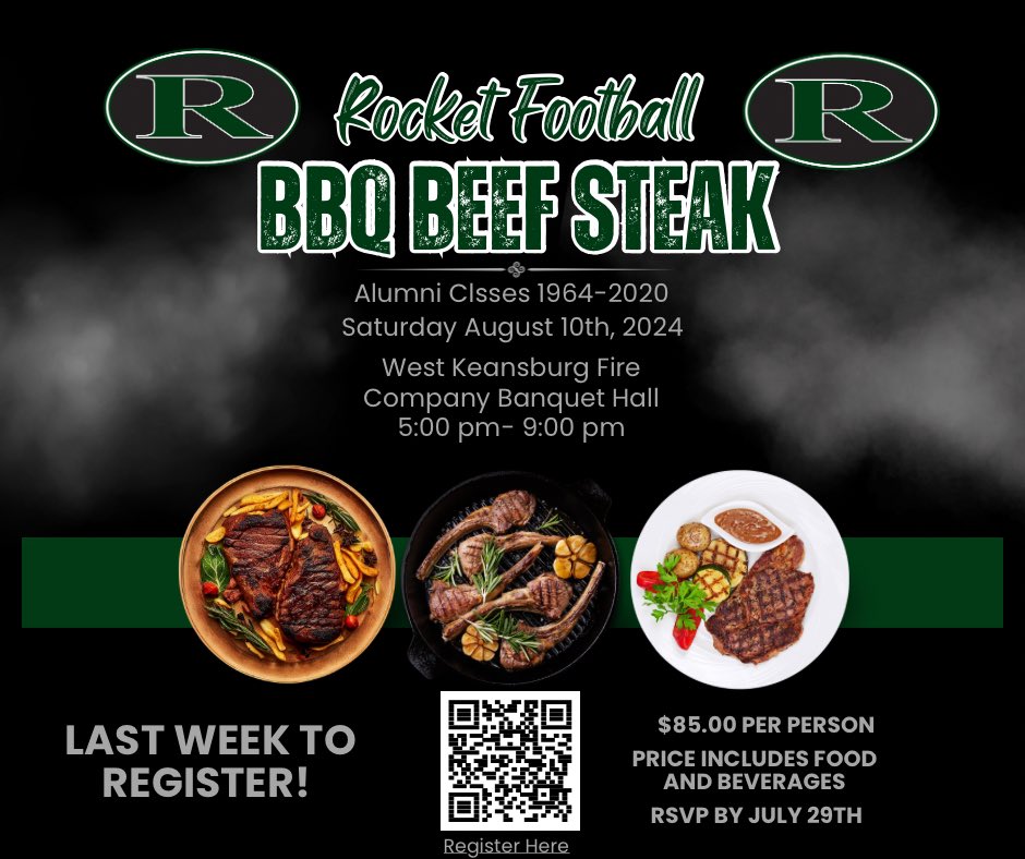 Raritan Rockets Football (@raritanrocketfb) on Twitter photo Last week to register. Any question please reach out to Coach Petruzzi at apetruzzi@hazlet.org
#WeR #OneStrong
🚀F. A. M. I. L. Y.🚀 Last week to register. Any question please reach out to Coach Petruzzi at apetruzzi@hazlet.org
#WeR #OneStrong
🚀F. A. M. I. L. Y.🚀