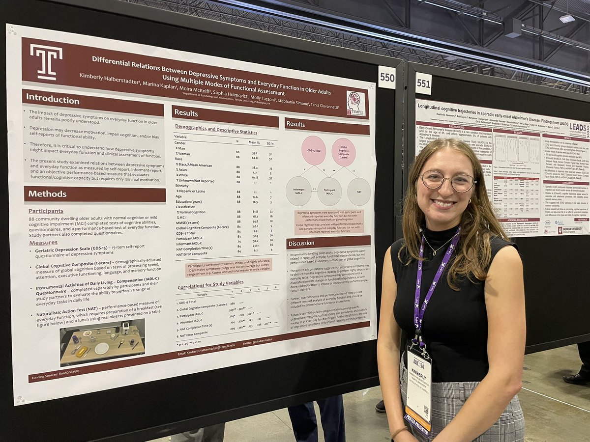 It was an honor to give my first oral presentation at #AAIC2024 here in Philly, alongside a panel of incredible speakers. So grateful to be a part of the <a href="/TUcogneuropsych/">Temple Cognitive Neuropsychology Lab</a> lab and to learn from amazing researchers about a cause so dear to me! #AAIC24
