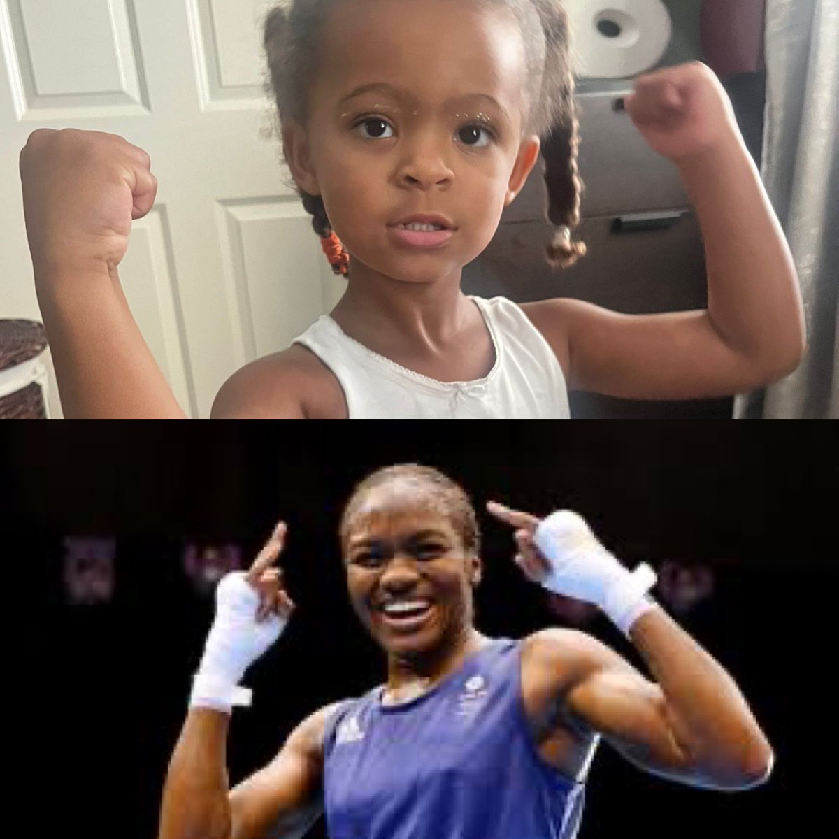 When your work mates little girl exclaims she is “so strong, just like the boys…” it’s time to tell her about all the amazing and wonderfully strong woman who have gone before her. #girlpower <a href="/NicolaAdamsOBE/">Nicola Adams</a>