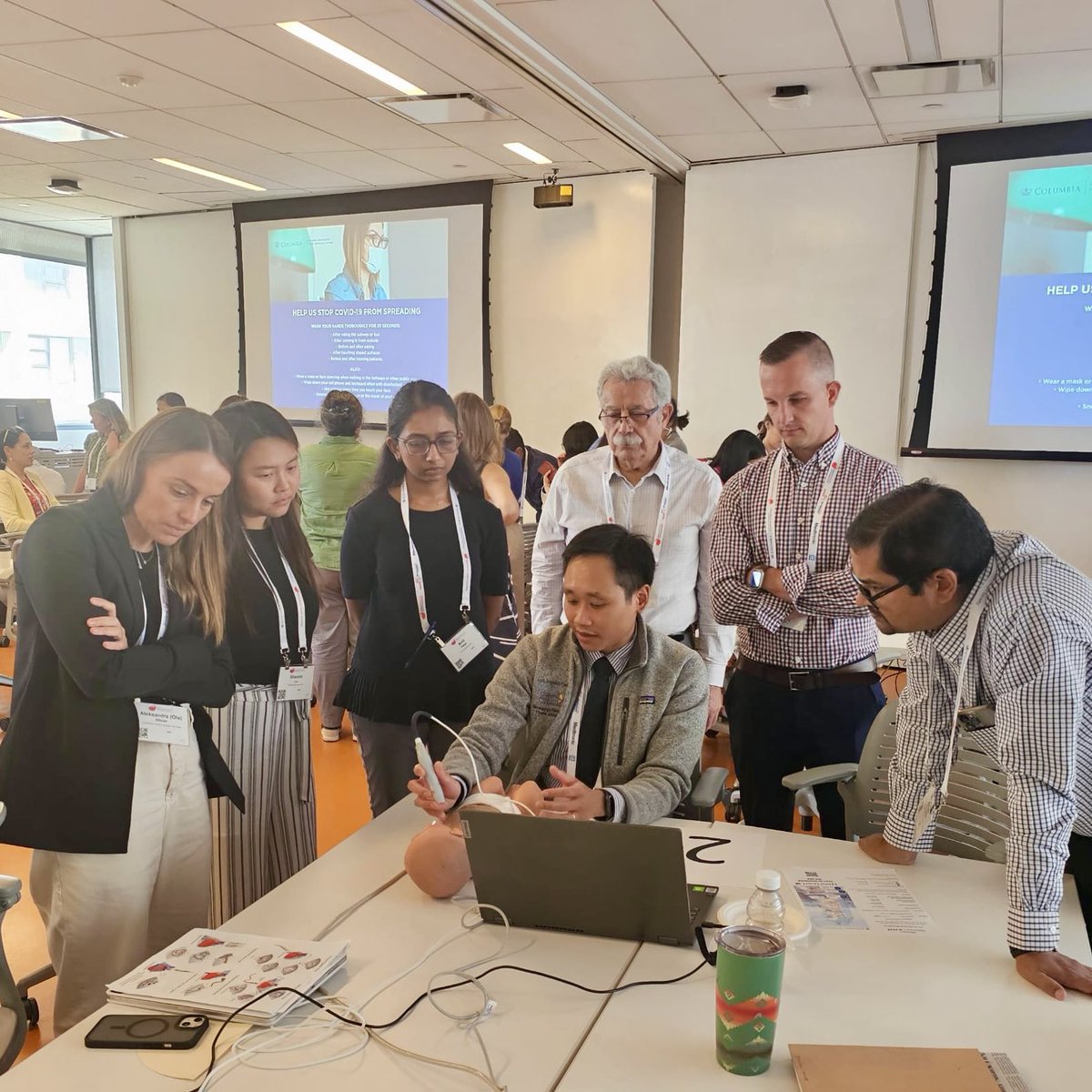 ArichaiMD's tweet photo. Day 1 #NeoHeart2024 already inspired by the 🧠 and🫀the conference brought together. Thank you @DrRamanathanUSC @dryogensingh DrMac #teamNoori for #TNE workshop opportunity. Diving into #healthcareAI. Life wisdom from DrNewburger @NeoHeartSociety #neoHD #CHD #NeoCard https://t.co/DKhWxgBL5x