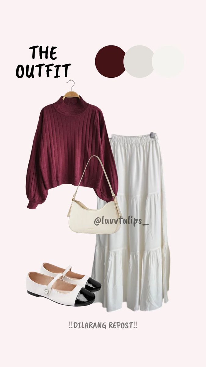 lately i suka tengok outfit inspo warna merah/maroon ni

so pretty, teringin nk pakai macam ni kalau nk gi jalan-jalan 🍒💄