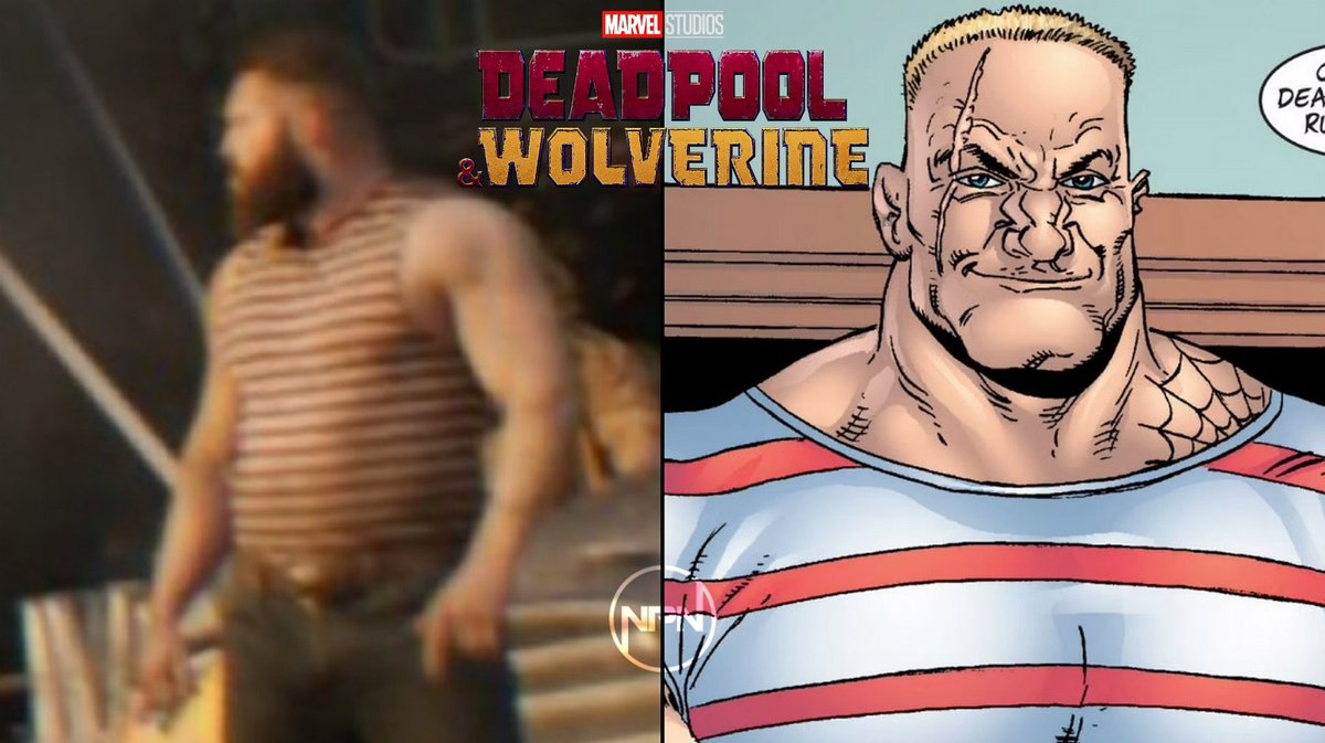 keepcinemaweird's tweet photo. @ShawnLevyDirect just curious was this the “Russian” from Thomas Janes’s Punisher? I was curious amazing movie loved it! #DeadpoolAndWolverine https://t.co/anXNZTZnR8