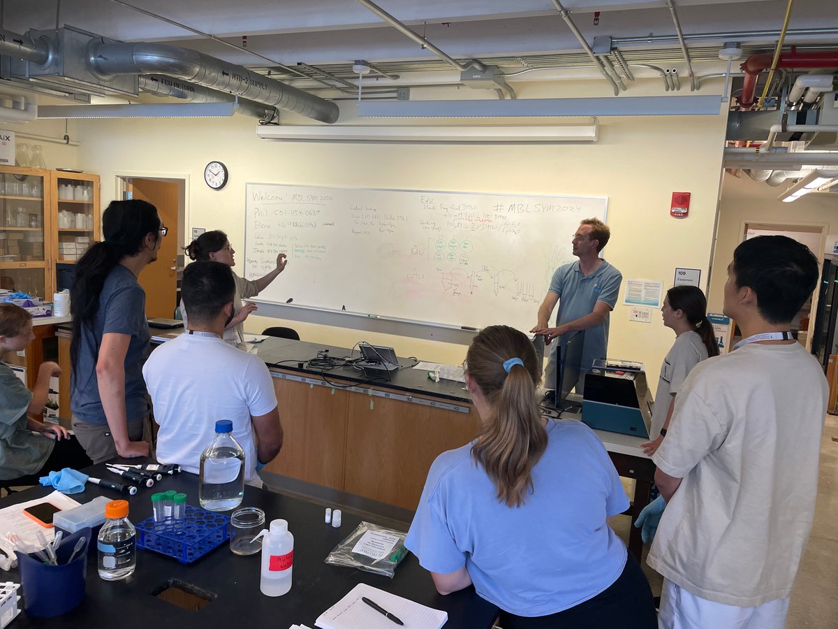 Phillip Cleves (@pacleves) on Twitter photo The first week of the 2024 Symbiosis Course <a href="/MBLScience/">Marine Biological Laboratory (MBL)</a> is in the books! We studied various cnidarian model organisms to study the molecular and cellular bases of symbiosis. So fun! On to squid, sponges, and amoebas this week! #MBLSYM2024 <a href="/MooreFoundation/">Moore Foundation Inc</a> The first week of the 2024 Symbiosis Course <a href="/MBLScience/">Marine Biological Laboratory (MBL)</a> is in the books! We studied various cnidarian model organisms to study the molecular and cellular bases of symbiosis. So fun! On to squid, sponges, and amoebas this week! #MBLSYM2024 <a href="/MooreFoundation/">Moore Foundation Inc</a>