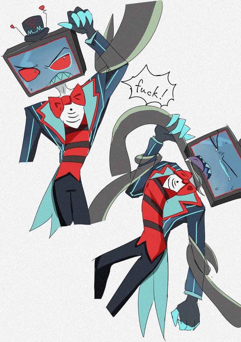 触手×Vox
アラ触手だから、一応アラヴォク🦌📺(のつもり)

#alvox #RadioStatic #HazbinHotelVox