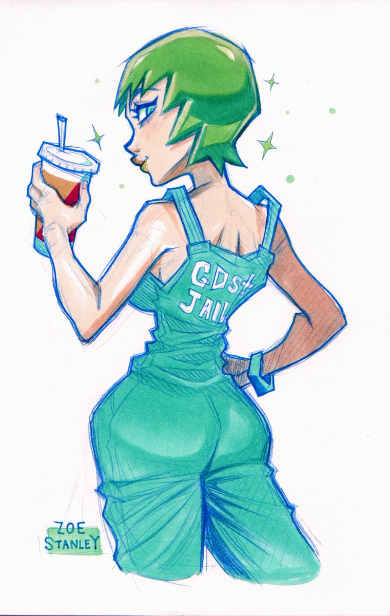 🥤Foo Fighters doodle.
#stoneocean #jjba