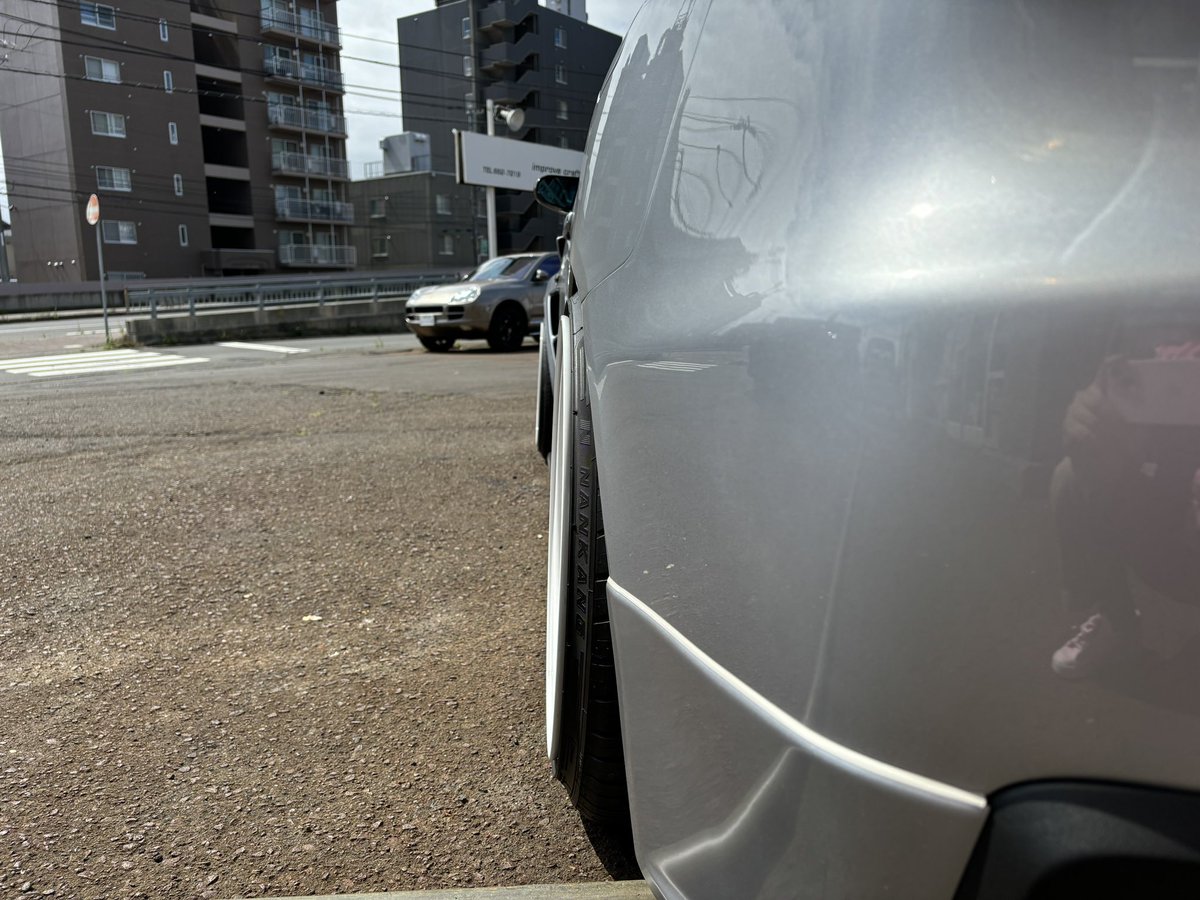 Daicruise1's tweet image. 37V装着でめちゃイケのイコットさん❣️
ですが出づらが好みでは無くもう一度アライメント調整して更に好みのセットに近づけます😁
#エボX #シャコタン