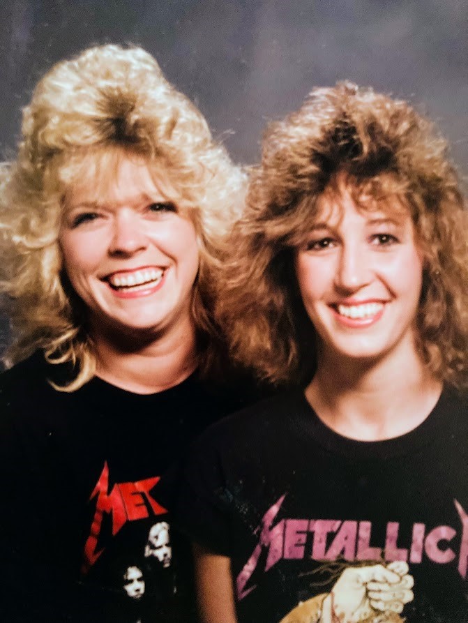 Killer fuckin' show! Check this out, my bestie &amp; I getting pics taken at K-Marts bluelight special back in the late 80's 😂
Alas, Marsha (beautiful blonde) was killed by a drunk driver decades ago. She left behind 2 small daughters who saw this pic hanging on their wall every
