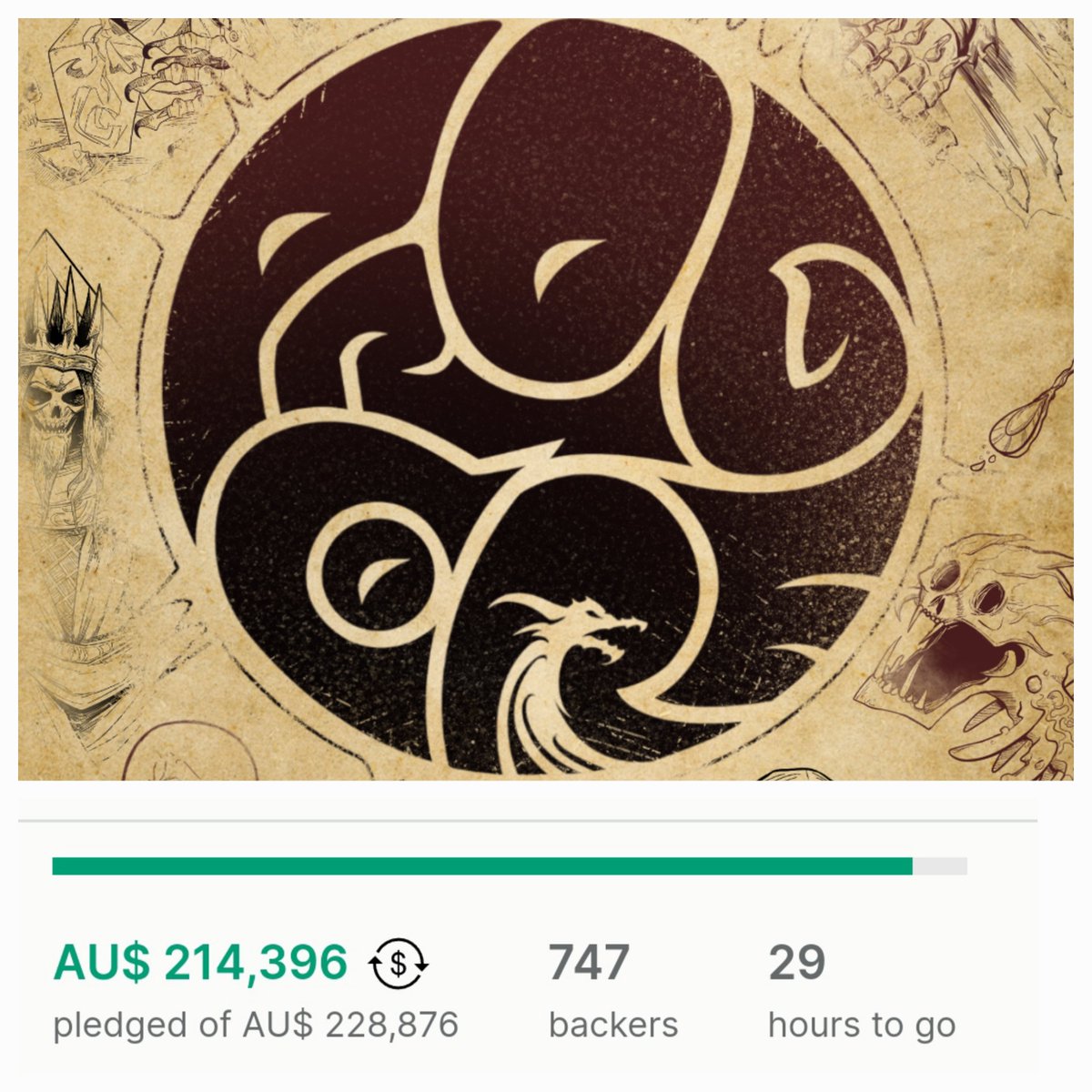 Igniheart's tweet image. progcorefantasy.com
Let's get it over the line! For nerds, art, retro and fantasy fans, let's do this! About a day left to pledge! @ToddStashwick @TSNerdcircus #progcore #progcorefantasy #Kickstarter  #crowdfunding