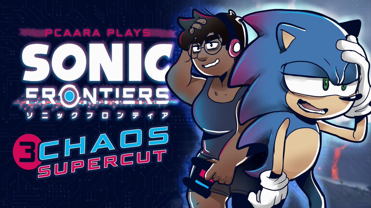 pcaara's tweet photo. We heading back into the game! And this time...with a migraine??? Something something hindsight... https://t.co/JE4RhFRVP1

#SonicFrontiers #gameplay #chaos https://t.co/VicGjIb1Sf