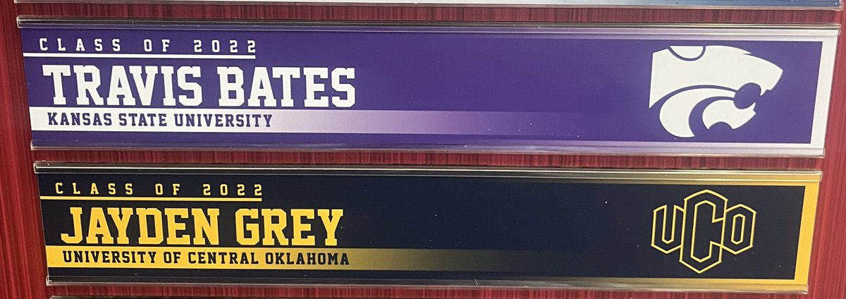 Time to update the wall! Proud of all our former Coogs playing at the next level! #FHFT #CollinsStrong #OnceACoogAlwaysACoog