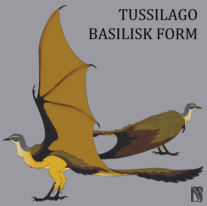 some basilisk siblings that would have a bigger role post-story LMAO. theyre part of a basilisk artist collective... 