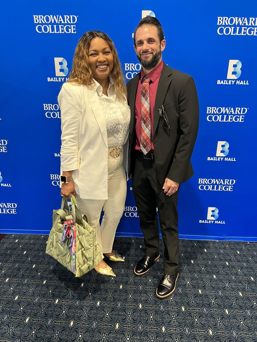 Our superintendent superbly engage and inspired BCPS leaders during his State of the District address! Mr. Kornhauser and I are H.O.P.E. Dealers, committed to excellence!