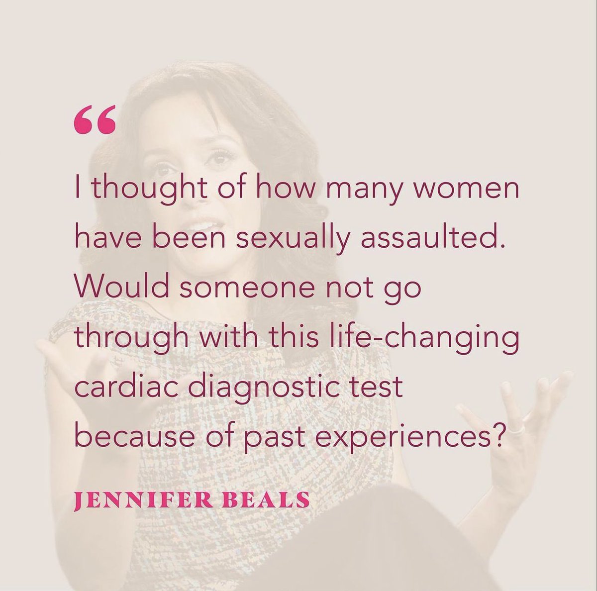 If women wear workout bras to exercise why wouldn't they be allowed to wear them during the high impact aerobic activity required for an echocardiogram?