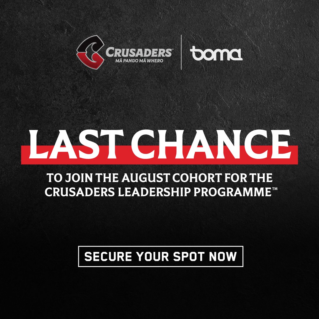 Our August Crusaders Leadership Programme™ starts on MONDAY! 😀

If you’re serious about becoming a better leader and supporting your team to thrive, now’s the time to learn from the best. 💪🏽

Secure your spot: hubs.ly/Q02J1lyk0