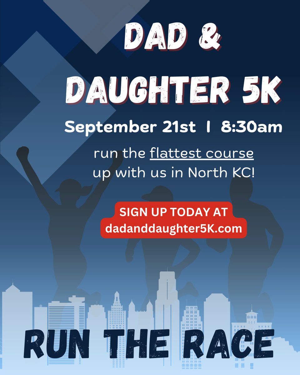 daddaughter5K's tweet photo. We’re back on X!!! It’s been a long time coming, but we are so happy to show you what the 5K has turned into as we draw closer to our 10th annual walk/run!😁🏅#KansasCity https://t.co/4s0EzQnJMj