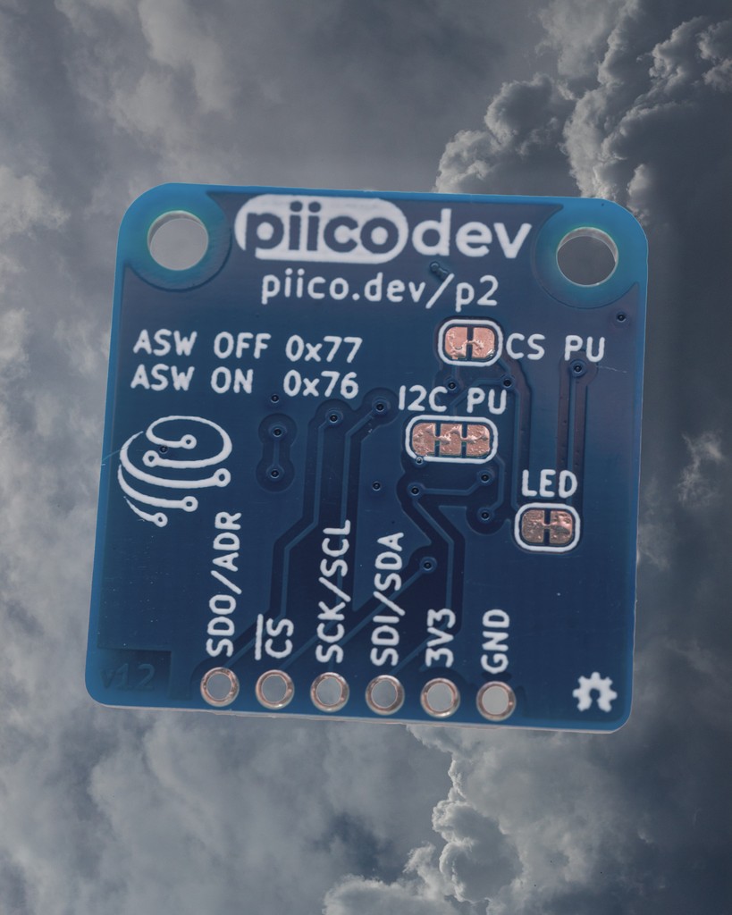 CoreElecAU's tweet image. Our #PiicoDev #AtmosphericSensors are the perfect fit for weather projects, read temperature, humidity and air pressure from the #BME280, you can even infer altitude and air density with a bit of clever coding. coreelec.io/12s