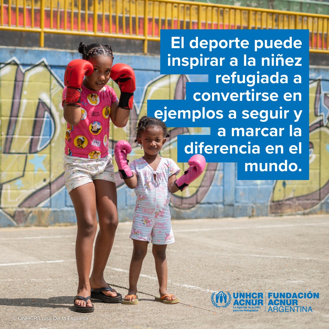 Los #JuegosOlímpicos de #Paris2024 ya empezaron y el mundo entero observa a miles de deportistas competir. 🌍🏅

Pero el deporte no solo une naciones, sino que tiene el poder de transformar vidas.

Descubrí cómo el deporte impacta en las vidas de las infancias refugiadas.