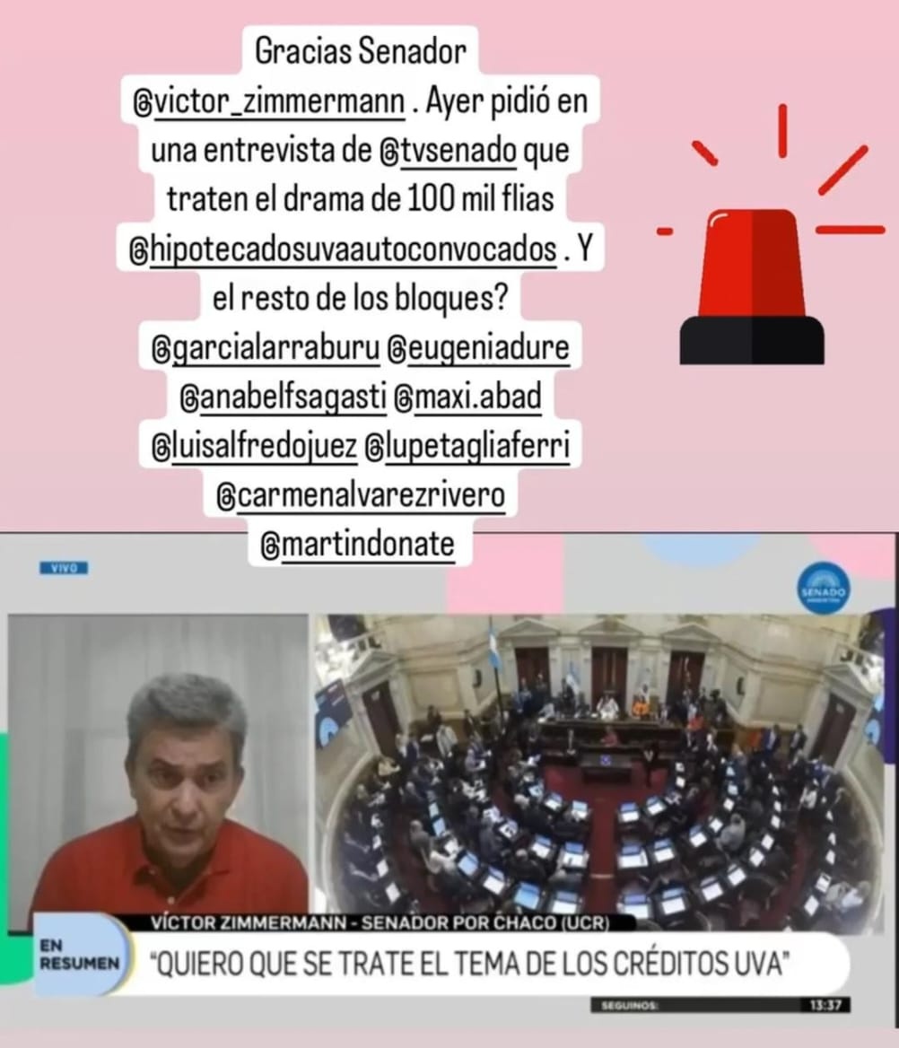 estafadauva's tweet photo. @TDFsolismelisa @FamaFlavio @FernandoSalino El 25/7/2024 el senador Zimmerman pidió en una entrevista de @tvsenado que traten el drama de 100mil flias @hipotecadosuva . Que esta esperando el resto? @ditulliojuli @anabelfsagasti @jfrejal @LupeTagliaferri @carmenAlvarezR @crislopeztdf @ljuez , esperan los desalojos? https://t.co/suvHxFnB8c