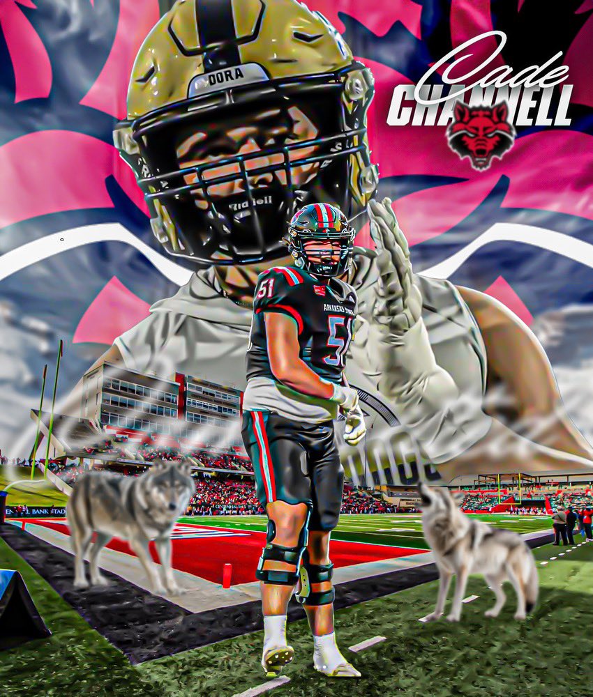 Cade Channell (@cadechannell) on Twitter photo Iโm Homeโผ๏ธ Blessed to say I have committed to Arkansas State #AGTG #WolfPack ๐บ๐บ <a href="/CoachAKwon/">Andy Kwon</a> <a href="/CoachButchJones/">Butch Jones</a> <a href="/CoachL__/">Coach L</a> <a href="/CoachHsbs/">Haston Coates</a> <a href="/HallTechSports1/">Hall-Tech Sports</a> <a href="/BHoward_11/">Brandon Howard</a> <a href="/UnLockYourGame/">UnLockYourGame</a> @256Recruiting <a href="/adamgorney/">Adam Gorney</a> <a href="/Rivals/">Rivals</a> <a href="/On3sports/">On3</a> <a href="/SWiltfong_/">Steve Wiltfong</a> <a href="/DownSouthFb1/">Down South</a> Iโm Homeโผ๏ธ Blessed to say I have committed to Arkansas State #AGTG #WolfPack ๐บ๐บ <a href="/CoachAKwon/">Andy Kwon</a> <a href="/CoachButchJones/">Butch Jones</a> <a href="/CoachL__/">Coach L</a> <a href="/CoachHsbs/">Haston Coates</a> <a href="/HallTechSports1/">Hall-Tech Sports</a> <a href="/BHoward_11/">Brandon Howard</a> <a href="/UnLockYourGame/">UnLockYourGame</a> @256Recruiting <a href="/adamgorney/">Adam Gorney</a> <a href="/Rivals/">Rivals</a> <a href="/On3sports/">On3</a> <a href="/SWiltfong_/">Steve Wiltfong</a> <a href="/DownSouthFb1/">Down South</a>