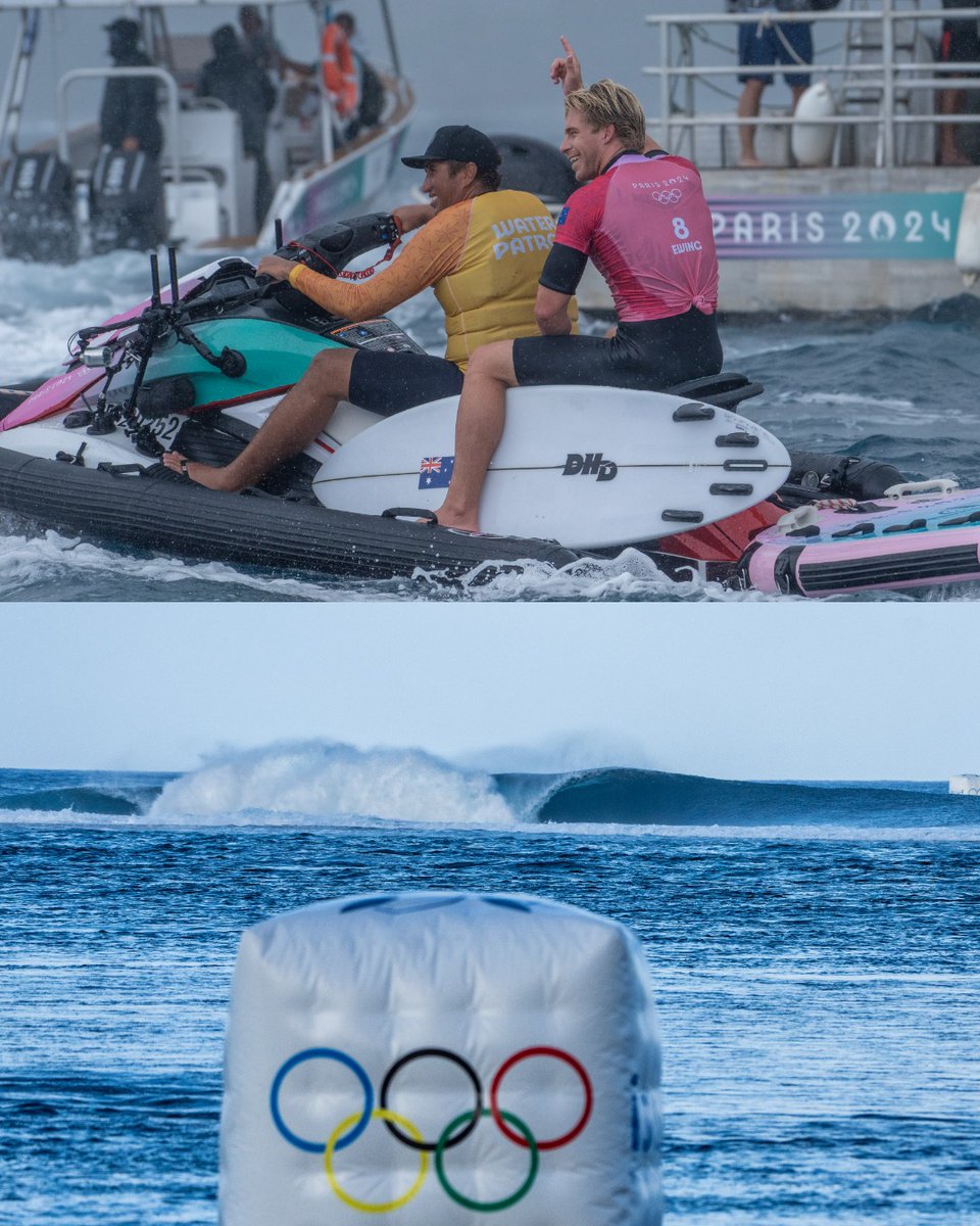 Teahupo’o Tahiti 📍

16,000km from Paris - Olympic Surfing is taking place in incredible conditions. Surfing only made its Olympic debut in Tokyo 2020. 

Image 2 below of #GabrielMedina has gone viral 👇

📸Hannah Anderson/Jerome Brouillet

#OlympicSurfing