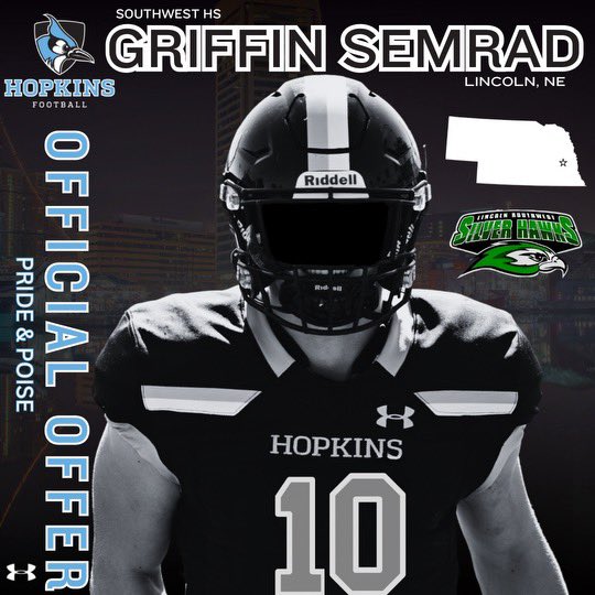 Griffin Semrad (@griffinsemrad) on Twitter photo After an amazing call with <a href="/CoachWodicka/">Dan Wodicka</a> and the <a href="/JHU_Football/">Johns Hopkins Football</a> staff, I am extremely grateful for the offer to continue my football and academic career at Johns Hopkins University! <a href="/Coach_Costadina/">Joe Costadina</a> <a href="/CoachHorvatits/">Alex Horvatits</a> <a href="/CoachRio55/">Mario Byrd</a> <a href="/CoachHWolf/">Hugh Wolf</a> <a href="/LSWHawkFB/">LSW Football</a> After an amazing call with <a href="/CoachWodicka/">Dan Wodicka</a> and the <a href="/JHU_Football/">Johns Hopkins Football</a> staff, I am extremely grateful for the offer to continue my football and academic career at Johns Hopkins University! <a href="/Coach_Costadina/">Joe Costadina</a> <a href="/CoachHorvatits/">Alex Horvatits</a> <a href="/CoachRio55/">Mario Byrd</a> <a href="/CoachHWolf/">Hugh Wolf</a> <a href="/LSWHawkFB/">LSW Football</a>
