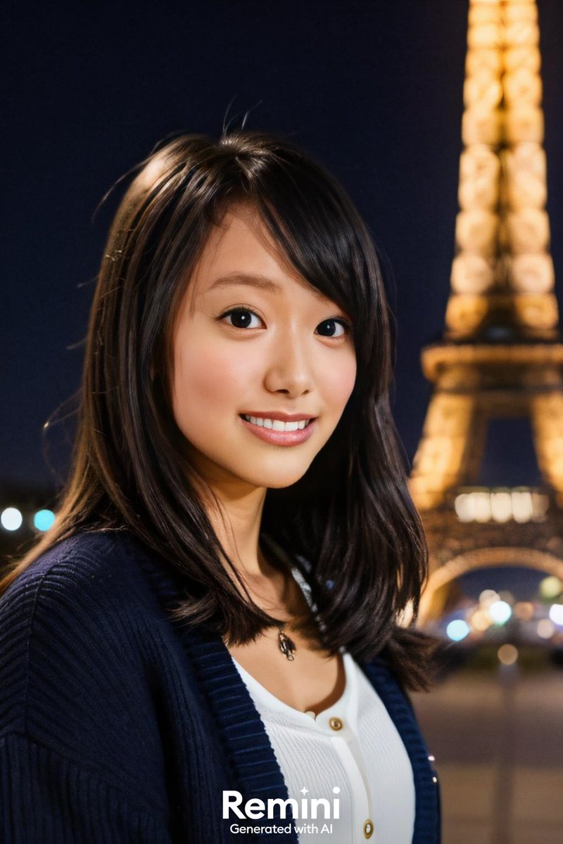 GGbR3RmcQRjeP9C's tweet image. 今朝もカレー🍛🥄✌️👸💕
 #ReminiAI
 #AIグラビア