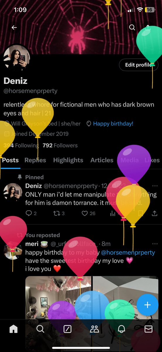 ohh it’s balloons day for me once again… happy 22 to me!! (and no i didn’t start to feel a bit old already.. u did 😒)